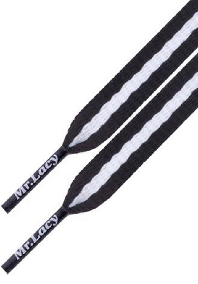 Mr. Lacy Schnürsenkel Stripies - Flache Sneaker Laces - 130 cm Mr. Lacy Schnürsenkel Stripies - Flache Sneaker Laces - 130 cm von Mr. Lacy