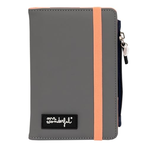 Mr. Wonderful Passport Holder Grey - Destination: The World, bunt, estandar, Klassisch Mr. Wonderful Passport Holder Grey - Destination: The World, bunt, estandar, Klassisch von Mr. Wonderful