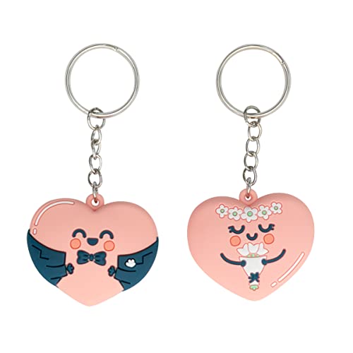 Mr. Wonderful - Schlüsselanhänger für zwei Personen, die sich wohl fühlen - Damen+ Herren, silber, S, Damen + Herren Mr. Wonderful - Schlüsselanhänger für zwei Personen, die sich wohl fühlen - Damen+ Herren, silber, S, Damen + Herren von Mr. Wonderful
