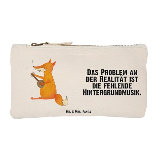Mr. & Mrs. Panda Größe S Klein Schminktasche Fuchs Gitarre - Geschenk, Musik Spruch, Makeup, Musiker, Musik, Etui, Musikerin, Lagerfeuer, Mr. & Mrs. Panda Größe S Klein Schminktasche Fuchs Gitarre - Geschenk, Musik Spruch, Makeup, Musiker, Musik, Etui, Musikerin, Lagerfeuer, von Mr. & Mrs. Panda