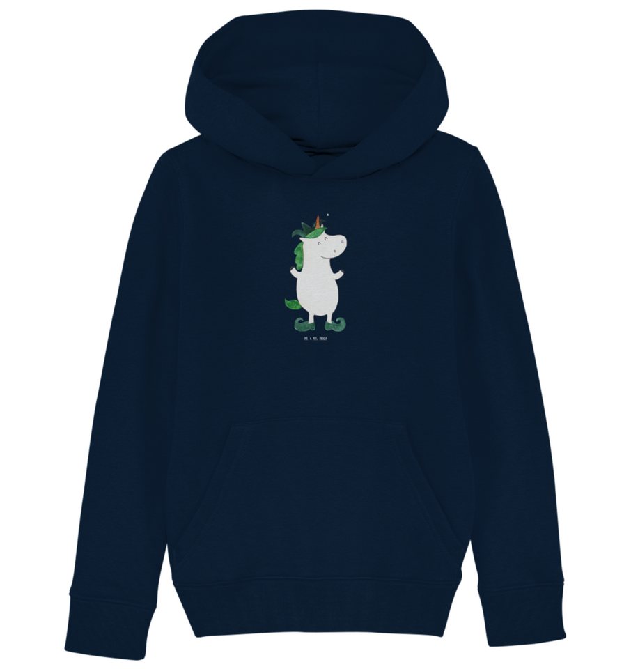 Mr. & Mrs. Panda Hoodie 12-14 Jahre (152/164) Einhorn Joker - French Navy - Geschenk, Einhorn (1-tlg) von Mr. & Mrs. Panda