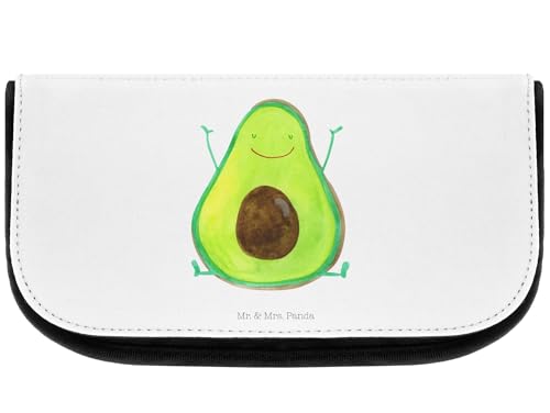 Mr. & Mrs. Panda Kosmetiktasche Avocado Glücklich - Geschenk, Schmink Täschchen, Veggie, Kosmetikbeutel, Chaos, Freude, Juhuu, Make Up Tasche, Mr. & Mrs. Panda Kosmetiktasche Avocado Glücklich - Geschenk, Schmink Täschchen, Veggie, Kosmetikbeutel, Chaos, Freude, Juhuu, Make Up Tasche, von Mr. & Mrs. Panda