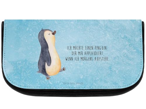 Mr. & Mrs. Panda Kosmetiktasche Pinguin marschieren - Geschenk, Schminke Tasche, Schminktasche, spazieren, Pinguine, Kosmetikbeutel, Beauty Case, Mr. & Mrs. Panda Kosmetiktasche Pinguin marschieren - Geschenk, Schminke Tasche, Schminktasche, spazieren, Pinguine, Kosmetikbeutel, Beauty Case, von Mr. & Mrs. Panda