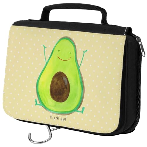 Mr. & Mrs. Panda Kulturbeutel Avocado Glücklich - Geschenk, Veggie, Aufbewahrungstasche, Herren, Schminktasche, Waschtasche, Vegan, Frucht, Mr. & Mrs. Panda Kulturbeutel Avocado Glücklich - Geschenk, Veggie, Aufbewahrungstasche, Herren, Schminktasche, Waschtasche, Vegan, Frucht, von Mr. & Mrs. Panda