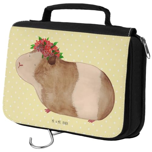 Mr. & Mrs. Panda Kulturbeutel Meerschweinchen Weisheit - Geschenk, Waschtasche, Damen, Kulturtasche, Tiermotive, Motivation, Realität, Mr. & Mrs. Panda Kulturbeutel Meerschweinchen Weisheit - Geschenk, Waschtasche, Damen, Kulturtasche, Tiermotive, Motivation, Realität, von Mr. & Mrs. Panda