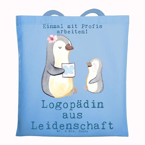 Mr. & Mrs. Panda Tragetasche Logopädin Leidenschaft - Geschenk, Jutetasche, Danke, Kollege, Logopädie, Familienleben, Einkaufstüte, Ausbildung, Mr. & Mrs. Panda Tragetasche Logopädin Leidenschaft - Geschenk, Jutetasche, Danke, Kollege, Logopädie, Familienleben, Einkaufstüte, Ausbildung, von Mr. & Mrs. Panda