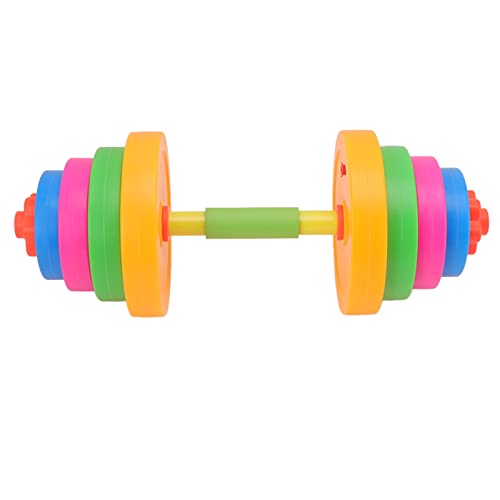 Mrisata Einstellbare Hantel Spielzeug Kunststoff Fitness Gewichtheben Hantel Kinder Kinder(573C) von Mrisata