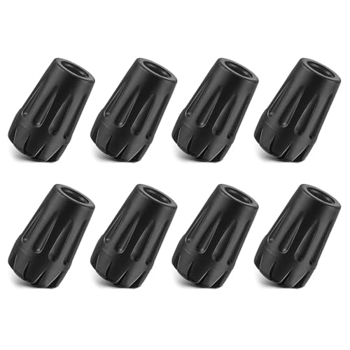 Mrltau 8 STK Nordic Walking Stöcke Gummipuffer, Gummipuffer für Wanderstöcke, Gehstock Gummipuffer, umweltfreundlich TPR-Material, Ersatz Gummi Puffer Mrltau 8 STK Nordic Walking Stöcke Gummipuffer, Gummipuffer für Wanderstöcke, Gehstock Gummipuffer, umweltfreundlich TPR-Material, Ersatz Gummi Puffer von Mrltau