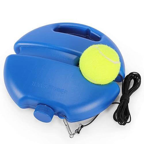 Tennis Trainer Tennistrainer Set Trainer Baseboard mit 2 Rebound Ball Tennistrainer Gummiband Übungsball Selbststudium Tennis Übungstraining Tool für Erwachsene Kinder Spieler Anfänger Tennis Trainer Tennistrainer Set Trainer Baseboard mit 2 Rebound Ball Tennistrainer Gummiband Übungsball Selbststudium Tennis Übungstraining Tool für Erwachsene Kinder Spieler Anfänger von Mrracxy