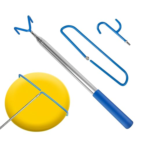 Msnaile Teleskop Scheibengolf Greifer Disc Golf Retriever mit 3 Haken für Wasser Disc Golf Zubehör für Outdoor Scheibensport Anfänger 16FT Msnaile Teleskop Scheibengolf Greifer Disc Golf Retriever mit 3 Haken für Wasser Disc Golf Zubehör für Outdoor Scheibensport Anfänger 16FT von Msnaile