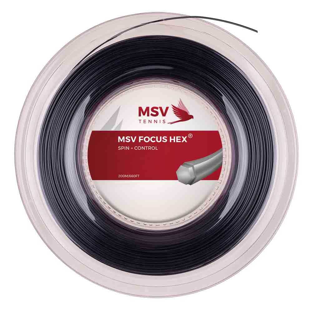 Msv Tennis Focus Hex 200 M Tennis Reel String Silber 1.18 mm Msv Tennis Focus Hex 200 M Tennis Reel String Silber 1.18 mm von Msv Tennis