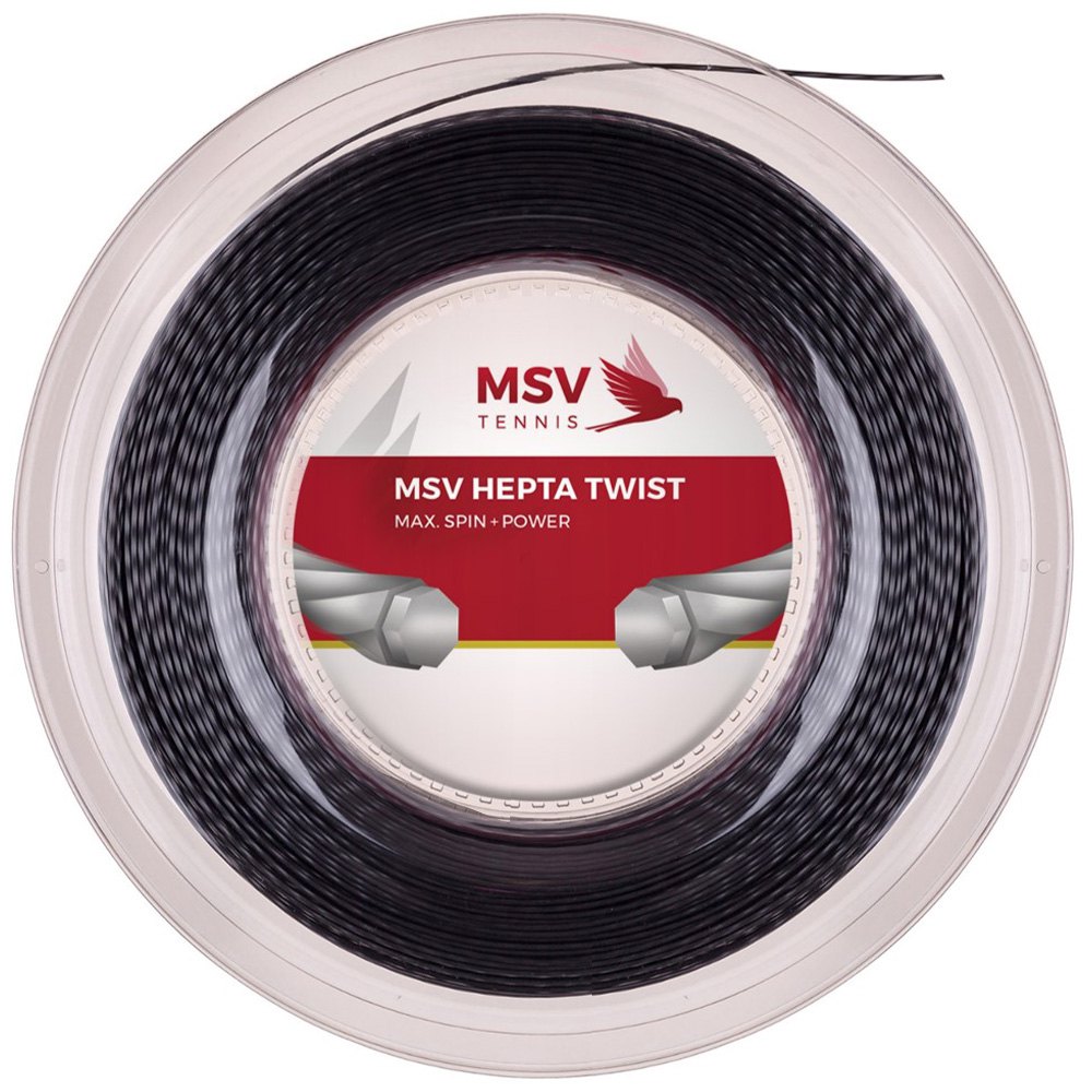 Msv Tennis Hepta Twist 200 M Tennis Reel String Silber 1.25 mm Msv Tennis Hepta Twist 200 M Tennis Reel String Silber 1.25 mm von Msv Tennis