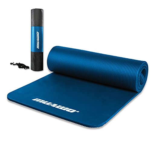 Muawo Premium Sportmatte und Fitnessmatte, perfekt als Yogamatte, Gymnastikmatte, Trainingsmatte | rutschfest | extra-dick & extra-lang | bis zu 190 cm Länge x 100 cm Breite x 1,5 cm Dicke Muawo Premium Sportmatte und Fitnessmatte, perfekt als Yogamatte, Gymnastikmatte, Trainingsmatte | rutschfest | extra-dick & extra-lang | bis zu 190 cm Länge x 100 cm Breite x 1,5 cm Dicke von Muawo
