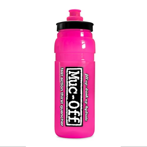 Muc-Off Elite Fly Wasserflasche Pink, 550 ml – Leichte, BPA-freie Trinkflasche Sport – Trinkflasche mit Ergonomischem Verschluss für Leichten Wasserfluss - 100 % Recycelbar Muc-Off Elite Fly Wasserflasche Pink, 550 ml – Leichte, BPA-freie Trinkflasche Sport – Trinkflasche mit Ergonomischem Verschluss für Leichten Wasserfluss - 100 % Recycelbar von Muc-Off