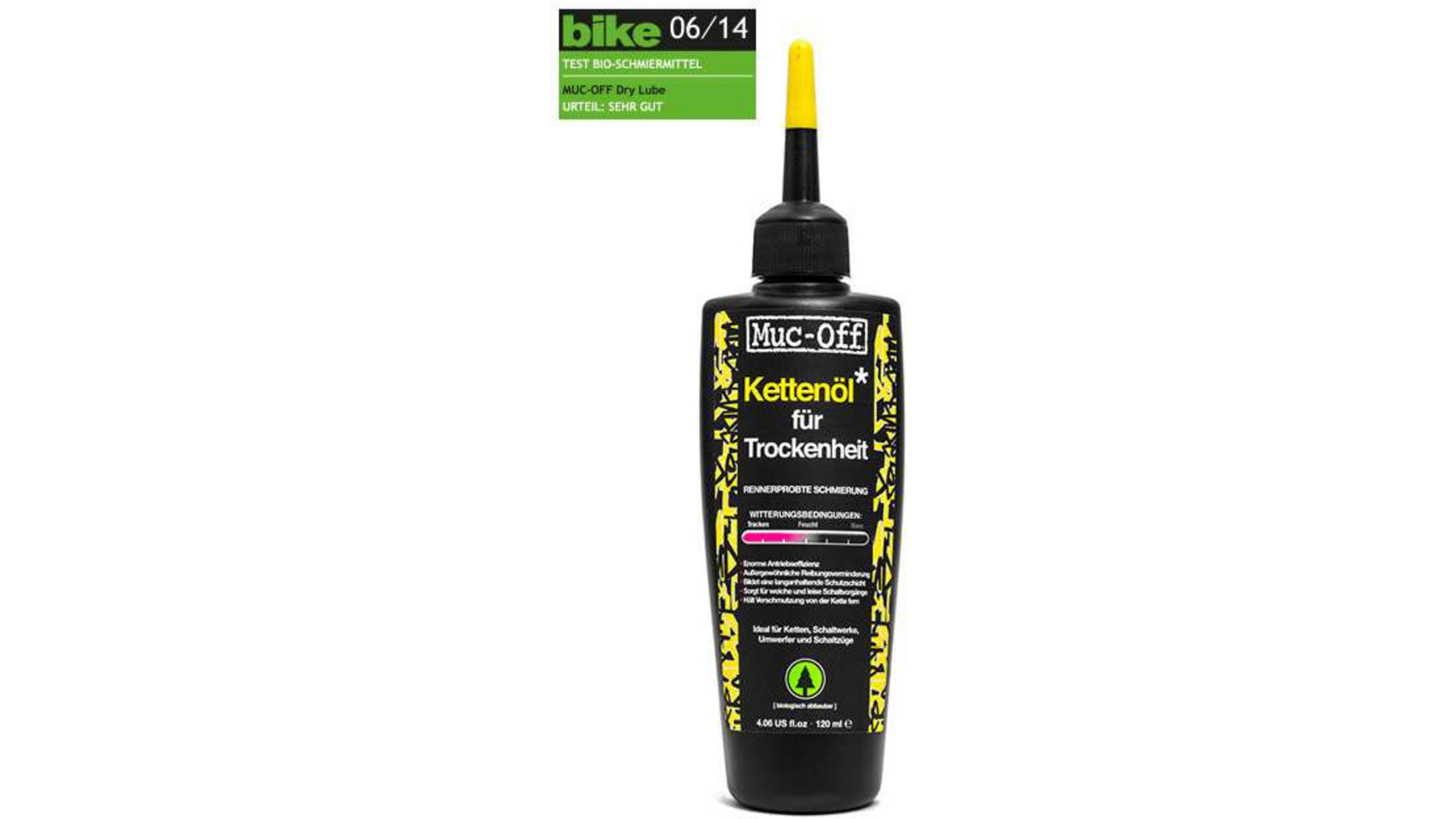 Muc-Off Dry Lube Kettenöl 120 ml Muc-Off Dry Lube Kettenöl 120 ml von Muc-Off