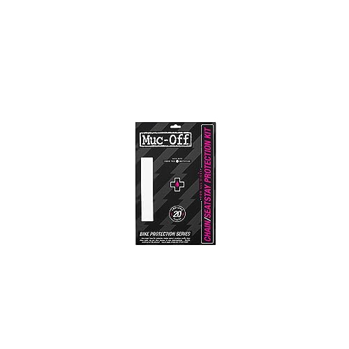 Muc Off Fahrradschutz Chainstay Protection Kit 20-Teilig, Klar - Matt, MU-KIT-2174 von Muc-Off