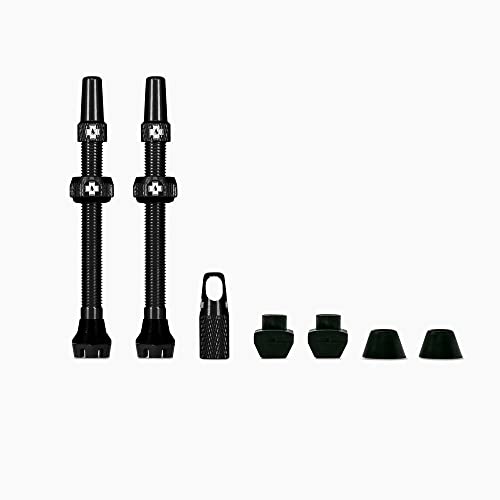 Muc Off Fahrradventil Valve Kit V2, Schwarz, 80, mu-tir-2051 von Muc-Off