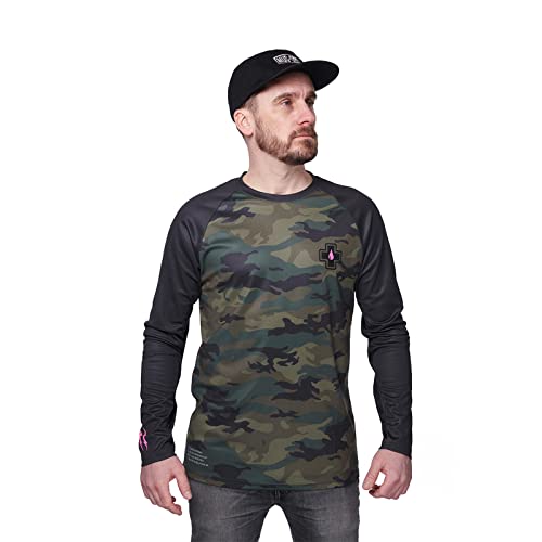 Muc-Off Herren Jersey Premium Riders Long Sleeve, Camo, L, MU-JER-2020 von Muc-Off