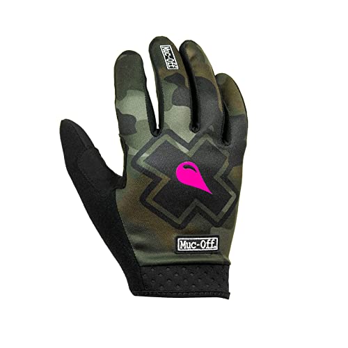 Muc Off Kinder Fahrrad Handschuhe, Camo - Grün, M, MU-GLO-2011 Muc Off Kinder Fahrrad Handschuhe, Camo - Grün, M, MU-GLO-2011 von Muc-Off