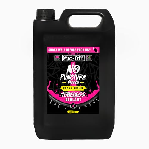 Muc-Off No Puncture Hassle Road & Gravel Tubeless Sealant 5 Litre Reifendichtmittel von Muc-Off