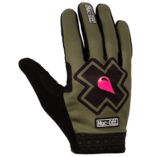Muc-Off XL, MTB Gloves-Green Unisex Erwachsene, Natur von Muc-Off