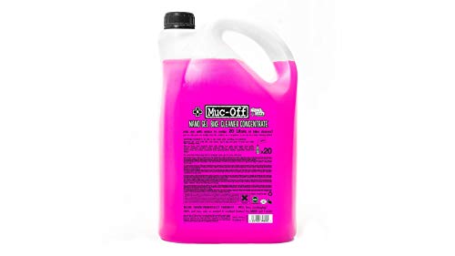 Muc-Off Unisex-Erwachsene Putz Reinigungsmittel Bike Wash Nano Gel Fahrradreiniger Konzentrat, 5 Liter von Muc-Off