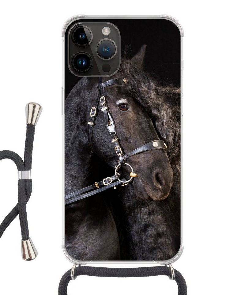 MuchoWow Handyhülle Pferd - Halfter - Mähne MuchoWow Handyhülle Pferd - Halfter - Mähne von MuchoWow