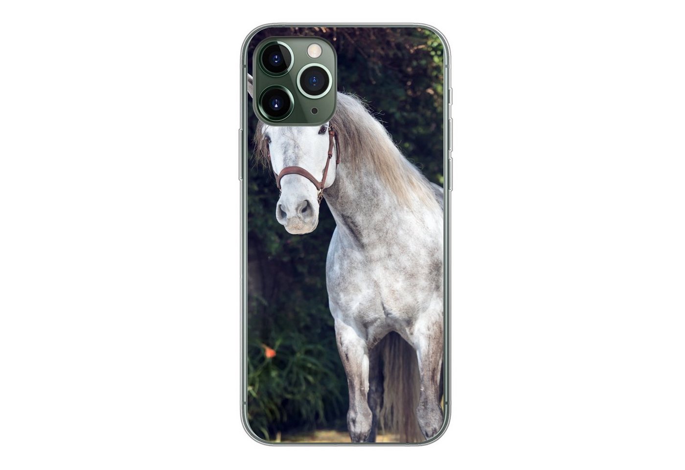 MuchoWow Handyhülle Pferd - Halfter - Natur MuchoWow Handyhülle Pferd - Halfter - Natur von MuchoWow
