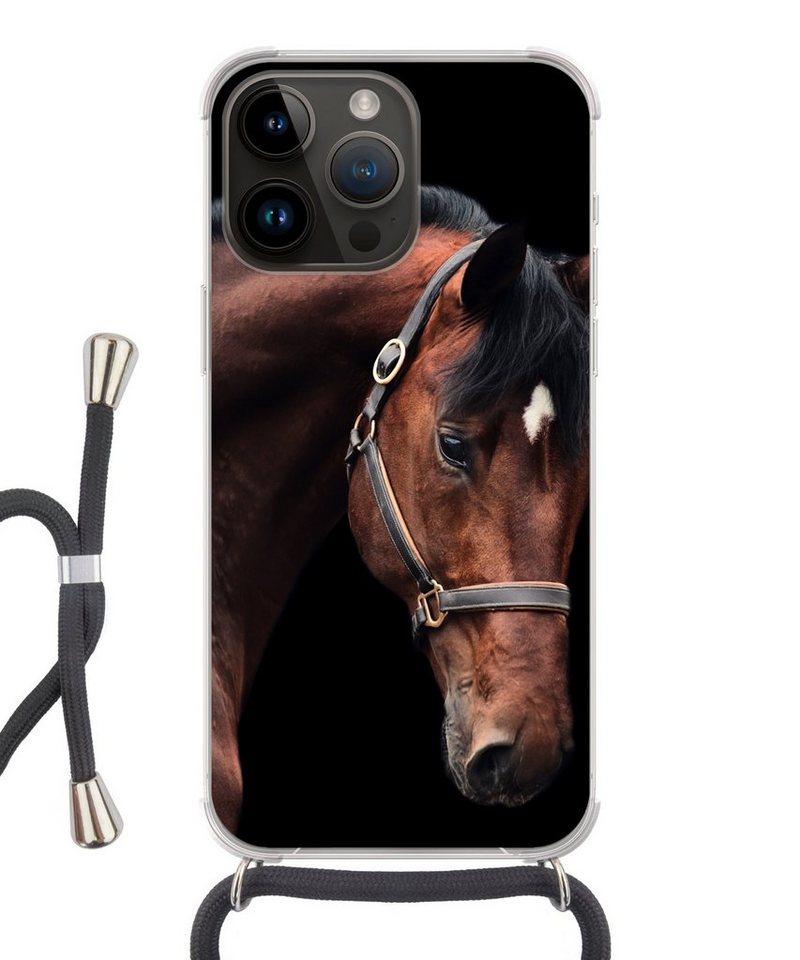 MuchoWow Handyhülle Pferd - Leicht - Halfter MuchoWow Handyhülle Pferd - Leicht - Halfter von MuchoWow