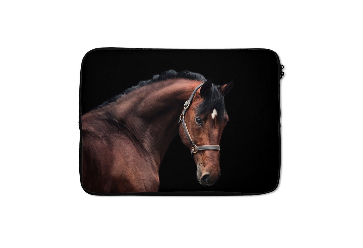 MuchoWow Laptop-Hülle Pferd - Halfter - Braun MuchoWow Laptop-Hülle Pferd - Halfter - Braun von MuchoWow