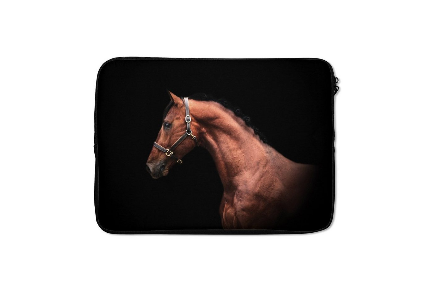 MuchoWow Laptop-Hülle Pferd - Leicht - Halfter MuchoWow Laptop-Hülle Pferd - Leicht - Halfter von MuchoWow