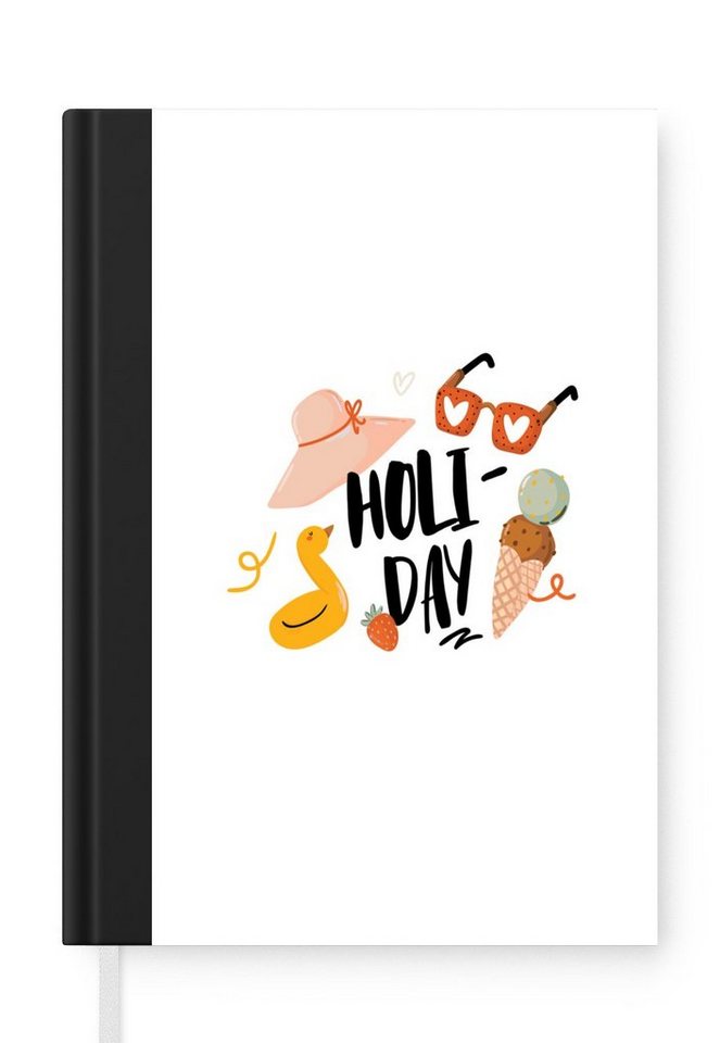 MuchoWow Notizbuch Sommer - Hut - Sonnenbrille, Notebook, Notizblock a5, Tagebuch, Journal Liniert MuchoWow Notizbuch Sommer - Hut - Sonnenbrille, Notebook, Notizblock a5, Tagebuch, Journal Liniert von MuchoWow