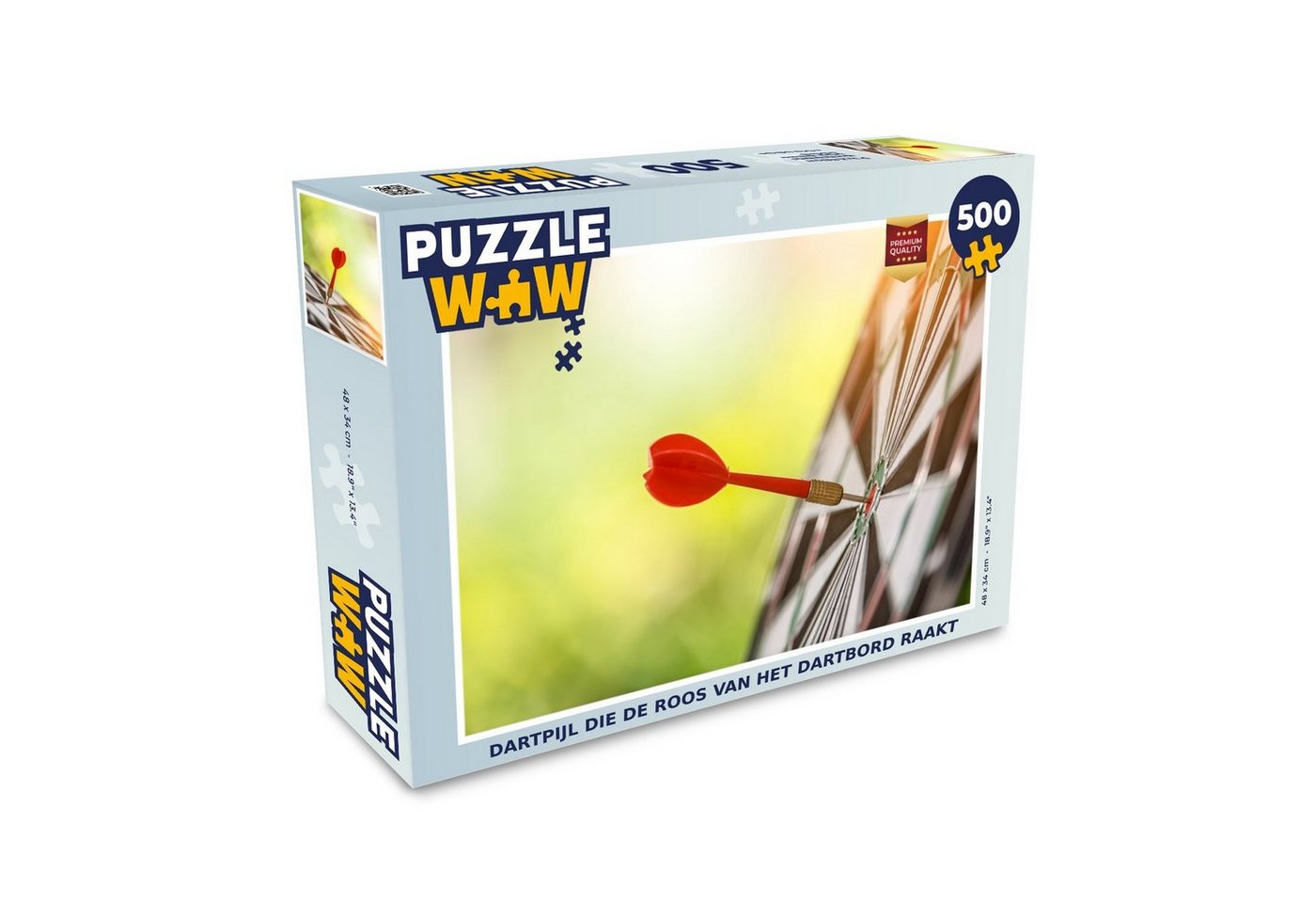 MuchoWow Puzzle Dartpfeil, der das Bullseye der Dartscheibe trifft, 500 Puzzleteile, Foto-Puzzle, Bilderrätsel, Puzzlespiele, Spielzeug MuchoWow Puzzle Dartpfeil, der das Bullseye der Dartscheibe trifft, 500 Puzzleteile, Foto-Puzzle, Bilderrätsel, Puzzlespiele, Spielzeug von MuchoWow