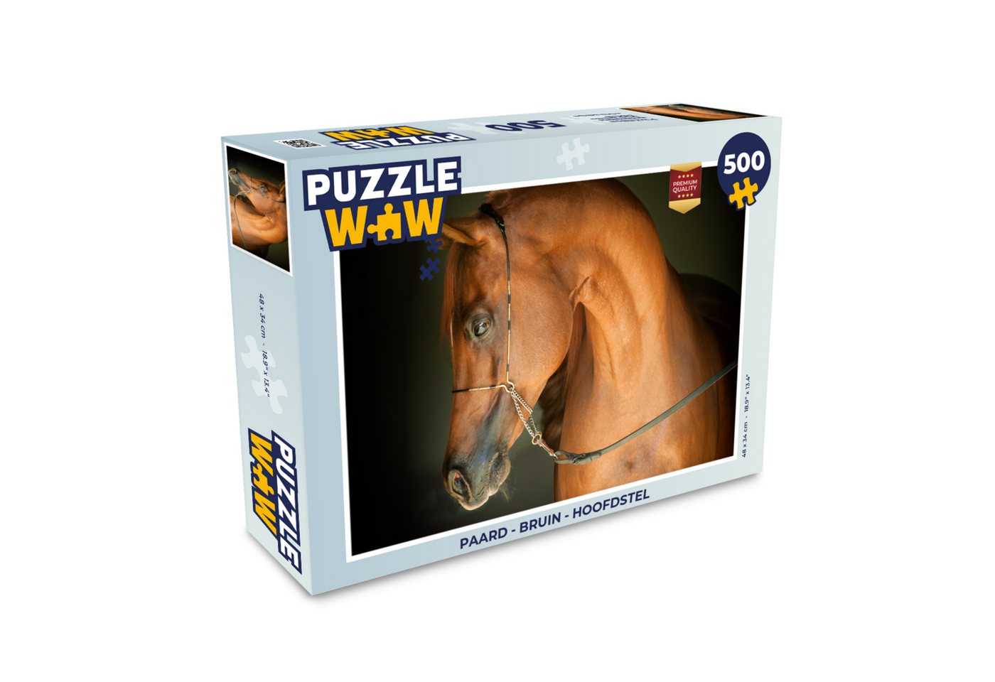 MuchoWow Puzzle Pferd - Braun - Zaumzeug, 500 Puzzleteile, Foto-Puzzle, Bilderrätsel, Puzzlespiele, Spielzeug MuchoWow Puzzle Pferd - Braun - Zaumzeug, 500 Puzzleteile, Foto-Puzzle, Bilderrätsel, Puzzlespiele, Spielzeug von MuchoWow