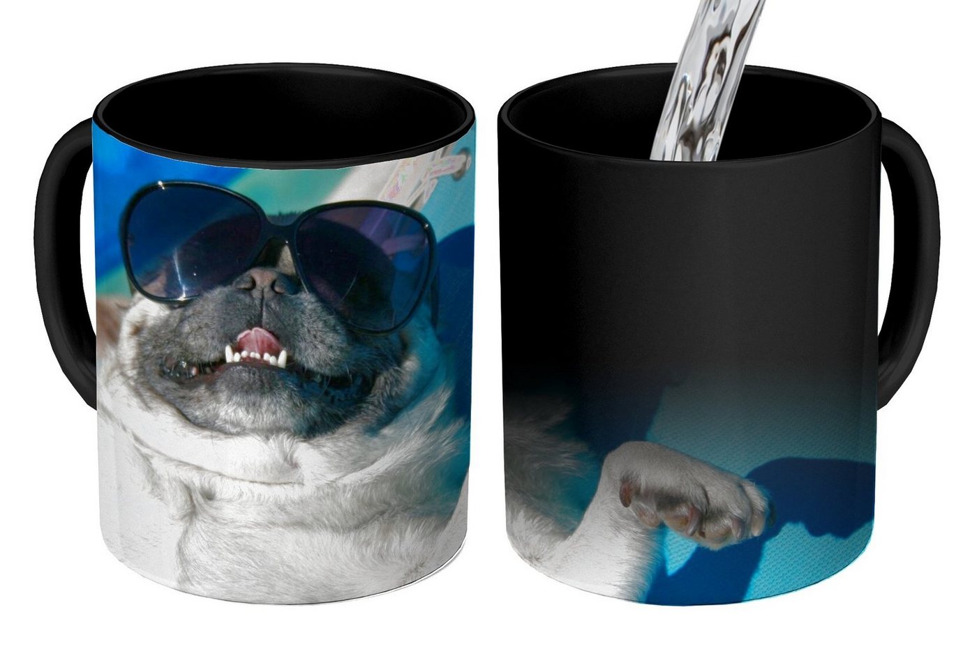 MuchoWow Tasse Hund - Lustig - Sonnenbrille - Kinder - Jungen - Mädchen - Kind MuchoWow Tasse Hund - Lustig - Sonnenbrille - Kinder - Jungen - Mädchen - Kind von MuchoWow