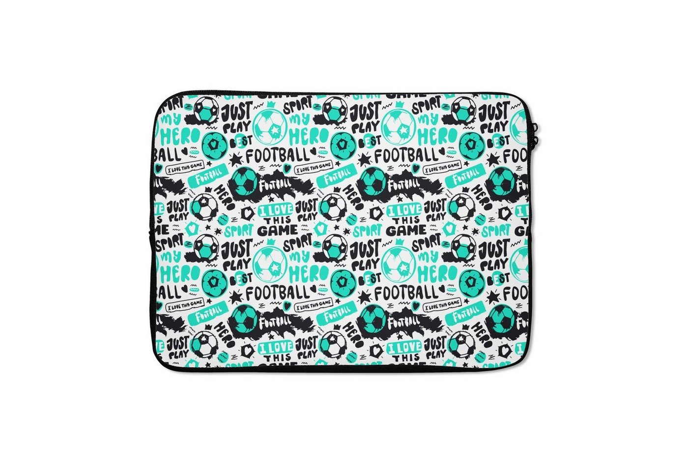 MuchoWow Laptop-Hülle Muster - Fußball - Sport - Jungen - Kinder - Kinder MuchoWow Laptop-Hülle Muster - Fußball - Sport - Jungen - Kinder - Kinder von Muchowow