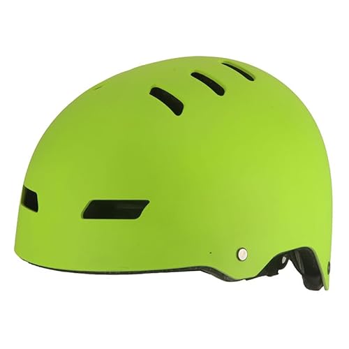 Kinder Fahrradhelm AERO – Fahrrad Halbschalenhelm für Kinder, ABS-Schale, robuster Kinderhelm für Radfahren, Skateboarden und Reiten, Hellgrün matt, Größe S, 50 – 56 cm von Mud Defeater Motor