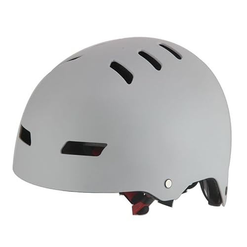 Kinder Fahrradhelm AERO – Fahrrad Halbschalenhelm für Kinder, ABS-Schale, robuster Kinderhelm für Radfahren, Skateboarden und Reiten, Weiß matt, Größe M, 52 – 59 cm von Mud Defeater Motor