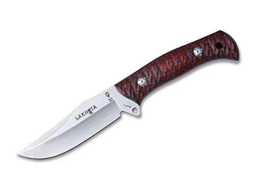 Muela 02MU127 Lakhota Coral Wood Fahrtenmesser, Rot Muela 02MU127 Lakhota Coral Wood Fahrtenmesser, Rot von Muela