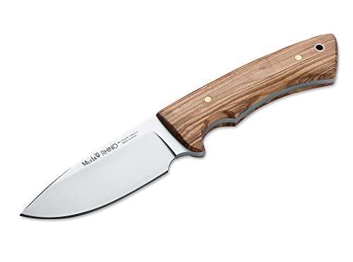 Muela Rhino Olive Feststehendes Messer aus 4116-Stahl und Olivenholz in der Farbe Braun - 22,50 cm Muela Rhino Olive Feststehendes Messer aus 4116-Stahl und Olivenholz in der Farbe Braun - 22,50 cm von Muela