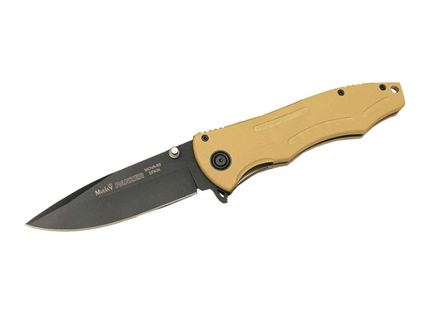 Muela Taschenmesser Muela Panzer Desert Spear Plain 10DES Muela Taschenmesser Muela Panzer Desert Spear Plain 10DES von Muela