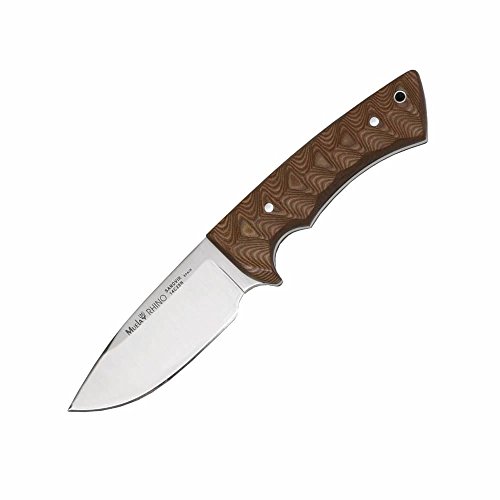 Muela Unisex – Erwachsene Rhino Micarta Sand Messer, Silber, one Size Muela Unisex – Erwachsene Rhino Micarta Sand Messer, Silber, one Size von Muela