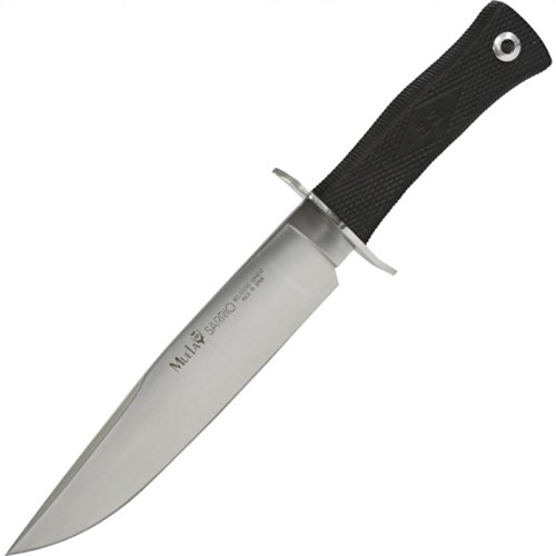 Muela Unisex – Erwachsene Sarrio Black and Steel Messer, Silber, one Size von Muela