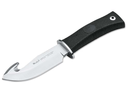 Muela Unisex – Erwachsene Viper Black and Steel Messer, Silber, one Size von Muela