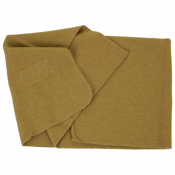 Mufflon - Blanket Logo - Decke Gr 200 x 140 cm oliv von Mufflon