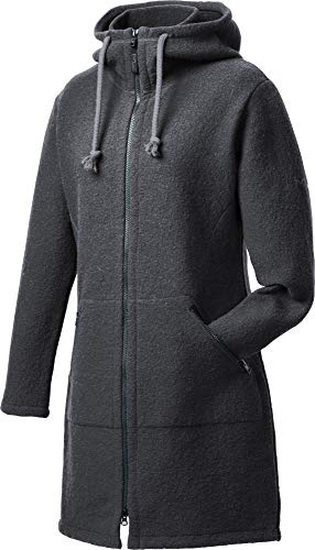Mufflon Damen Wollmantel Mu- Nika mit Kapuze W100 Anthra dunkelgrau - XL Mufflon Damen Wollmantel Mu- Nika mit Kapuze W100 Anthra dunkelgrau - XL von Mufflon