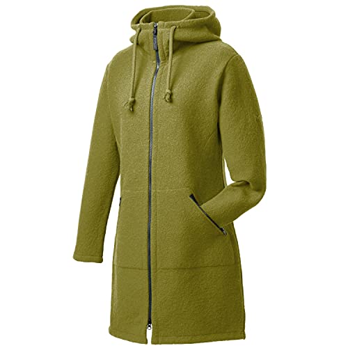 Mufflon Damen Wollmantel Mu- Nika mit Kapuze W100 Kiwi grün - L Mufflon Damen Wollmantel Mu- Nika mit Kapuze W100 Kiwi grün - L von Mufflon