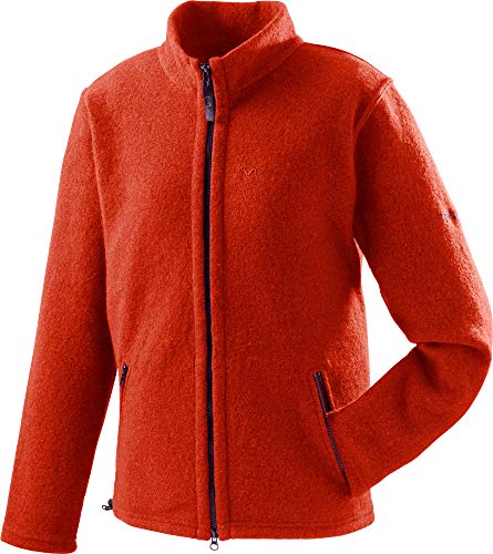 Mufflon Herren Wolljacke Mu- Jim W100 Stehkragen Terra orange rot - L Mufflon Herren Wolljacke Mu- Jim W100 Stehkragen Terra orange rot - L von Mufflon