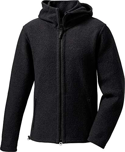 Mufflon Herren Wolljacke Mu- Joe W100 mit Kapuze und Stehkragen Kohle schwarz - L Mufflon Herren Wolljacke Mu- Joe W100 mit Kapuze und Stehkragen Kohle schwarz - L von Mufflon