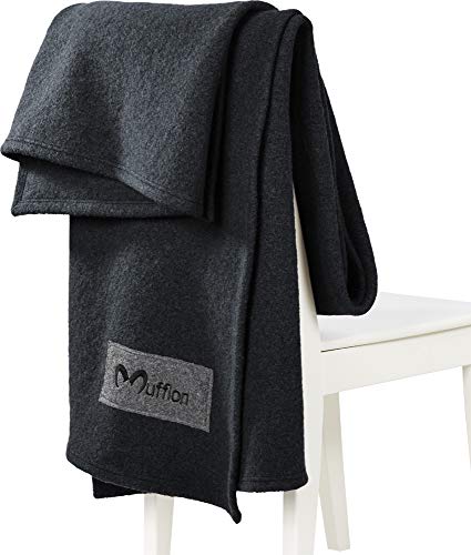 Mufflon Mu-Plaid II 220 x 140 cm, anthrazit Mufflon Mu-Plaid II 220 x 140 cm, anthrazit von Mufflon